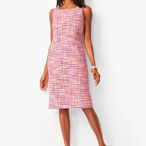 NWT Talbots Ribbon Tweed Dress
